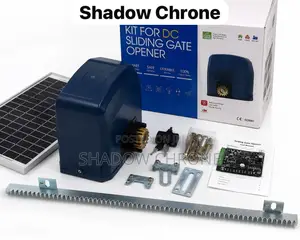 Solar Compatible Sliding Gate Opener Kit