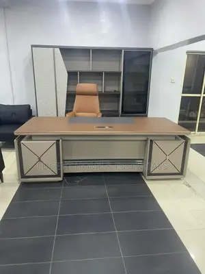 Luxury Imperial Ceo Desk With Smart Led Backlighting