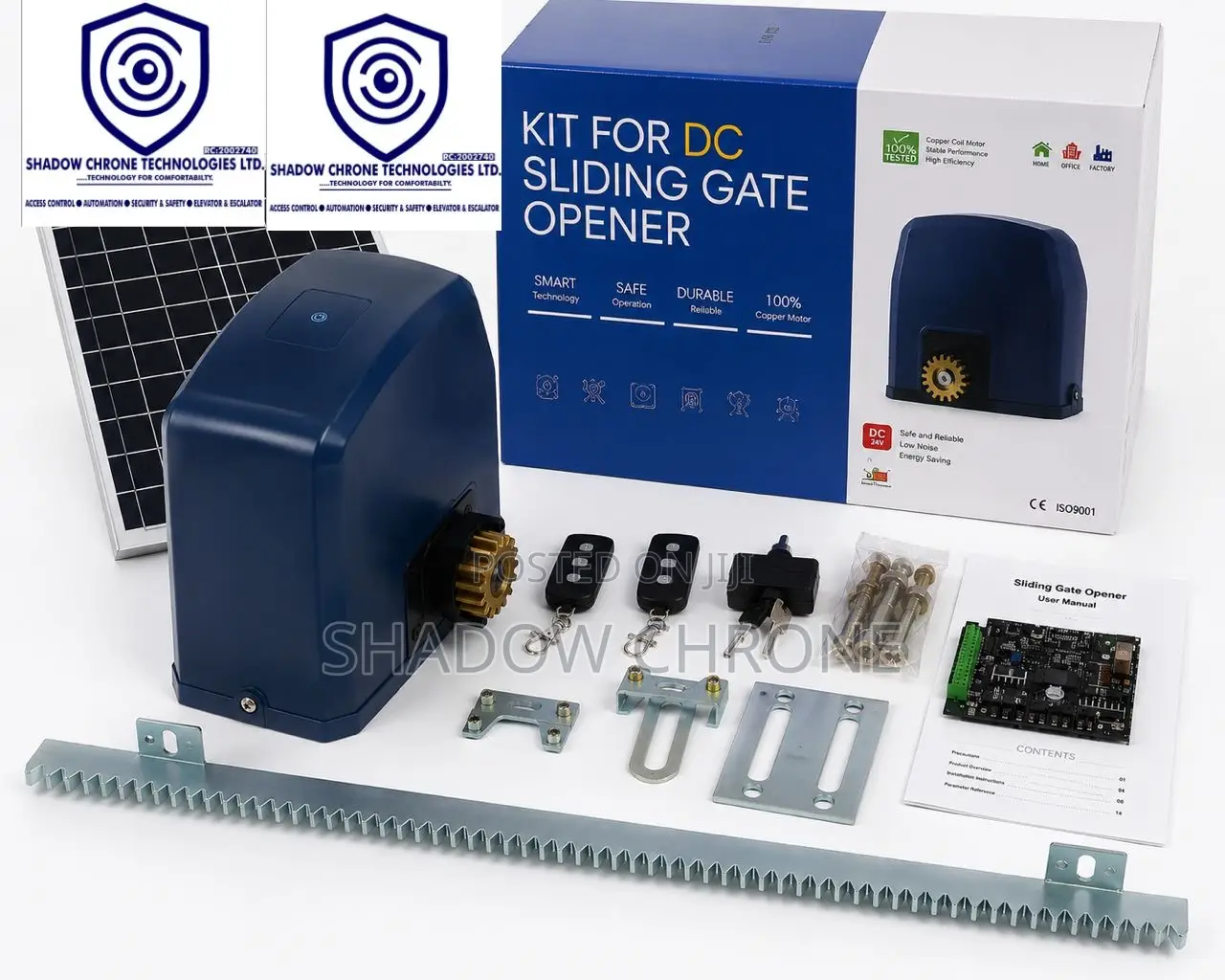 Dc Sliding Gate Automation System