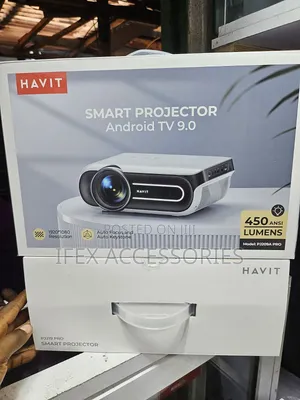 Havit Smart Projector Android Tv 9.0 (450 Ansi Lumens)
