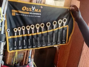 Ratchet Combination Wrench Set 8 to 19