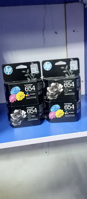 Hp 654 Ink Genuine Black and Color