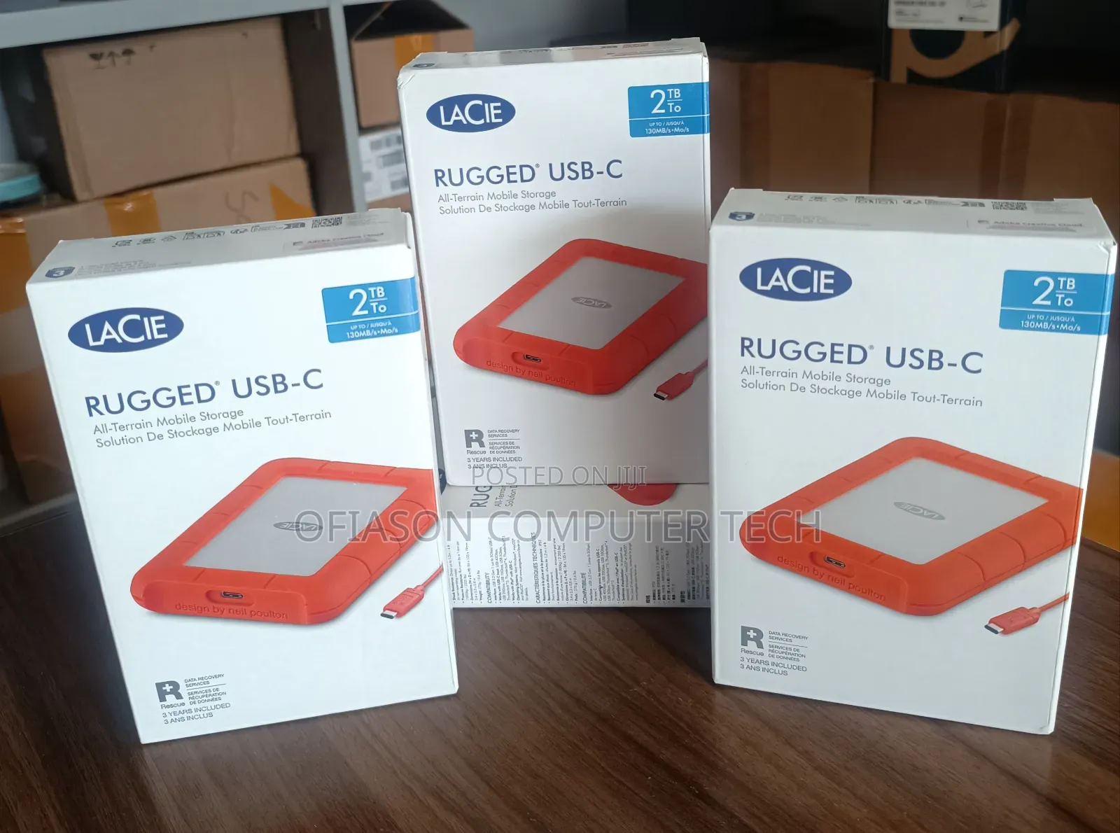 Lacie Rugged Usb.C 2tb