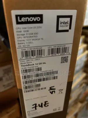 New Laptop Lenovo Thinkbook 14 16GB Intel Core Ultra 5 SSD 512GB