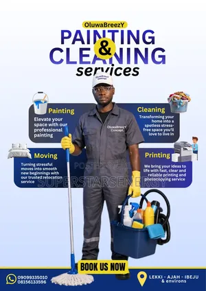 Oluwabreezy Cleaning and Painting Services