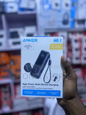 Anker 25,000mah High-Power Multi-Device Charging Anker Power Bank