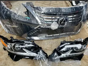 Replacement Front Bumper and Headlight for Lexus Es350 2018