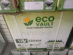 Eco Vault 230ah 12v Inva Tall Tubular Battery