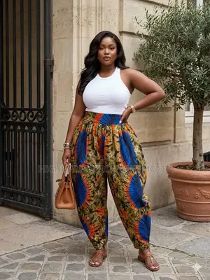 High Waist Kembe Trouser - Style 905