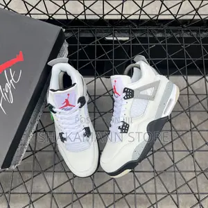 Original Air Jordan 4 Black Cement