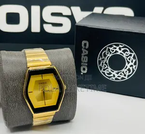 *Chain Casio Analog Wristwatch* *` With Box` 