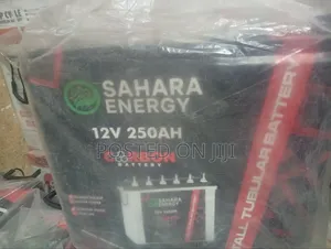 Sahara Energy 250ah 12v Tall Tubular Battery
