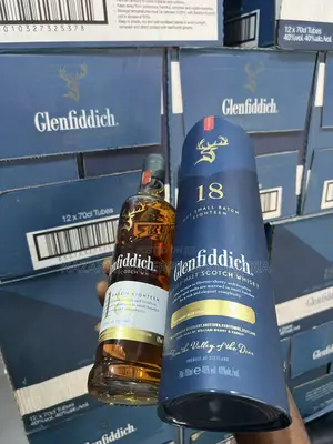 Glenfiddich 18 Years–Single Malt Whisky — Carton of 12 Bottles