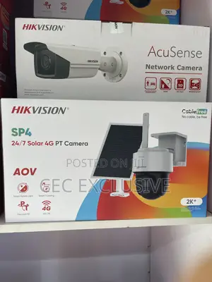Hikvision Sp4 24/7 4g Pt Solar Camera