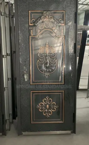 Original German Copper Cast Security Doors