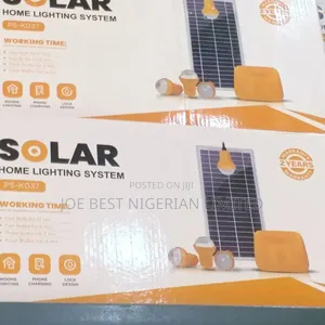 Solar Home Lighting System