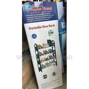 Shoe Rack Stackable 4 Layers