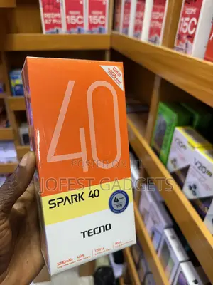 New Tecno Spark 40 128 GB Black