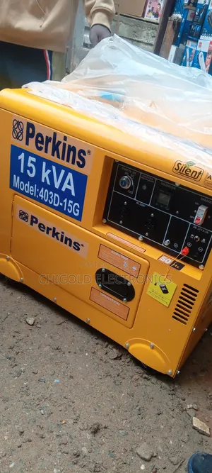 Original Perkins Generator 100% Copper Coin 15 Kva