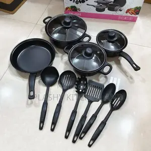 13pcs Kitchen Non-Stick Cookware Pot Small in Size