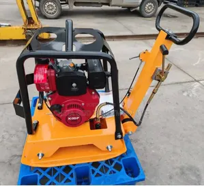 Koop Engine-Powered Reversible Plate Compactor Machine.