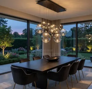 Crystal Glass Dining Light, Luxury or Nothing