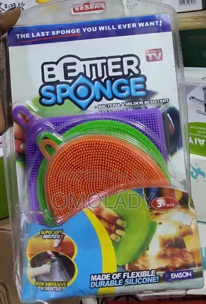 Silicone Better Sponge -3pc