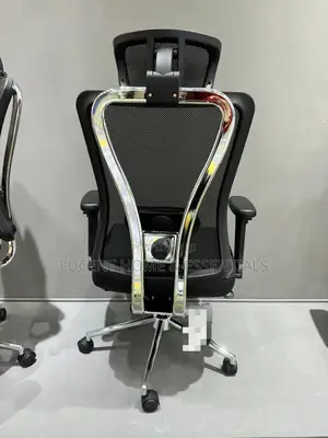 Heavy-Duty Ergonomic Ceo Chair – Breathable Mesh Lumbar Support