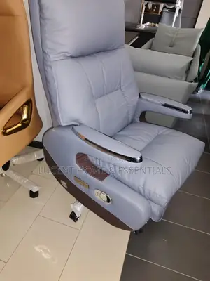 Luxury Executive Recliner Office Chair Overstuffed Leather Ceo Throne