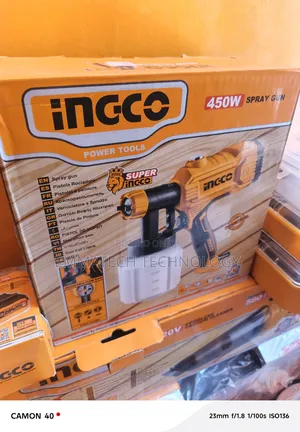 Flexible Ingeco Sprayer Gun Machine