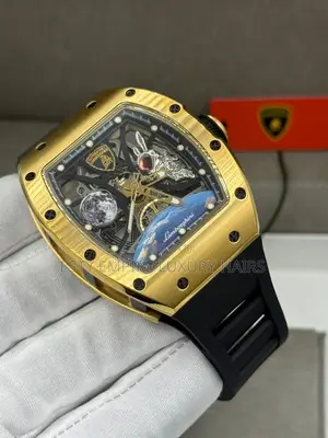 High Quality Luxury Lamborghini Rubber Watches