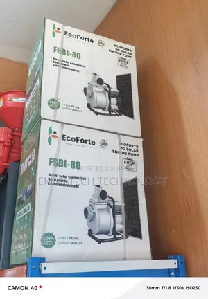 Eco Fort 1.5 Hp Solar Water Pump Machine