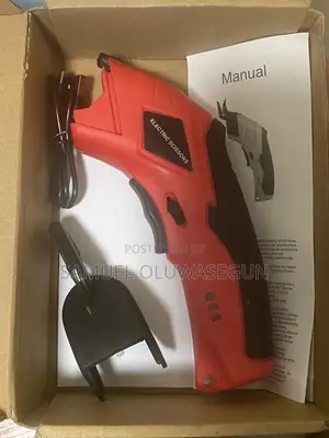 Rechargeable Electric Scissors for Cutting Leathers Fabrics and More