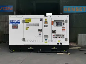 Brand New Uk Perkins Soundproof Diesel Generator 3yrs Warranty