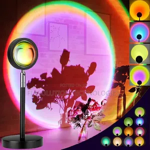 Sunset Lamp for Bedroom 10 Colors Projection Sunset Lights Decoration