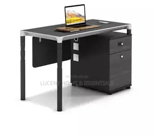 Luxury Manager Desk + Lockable Drawer Cabinet