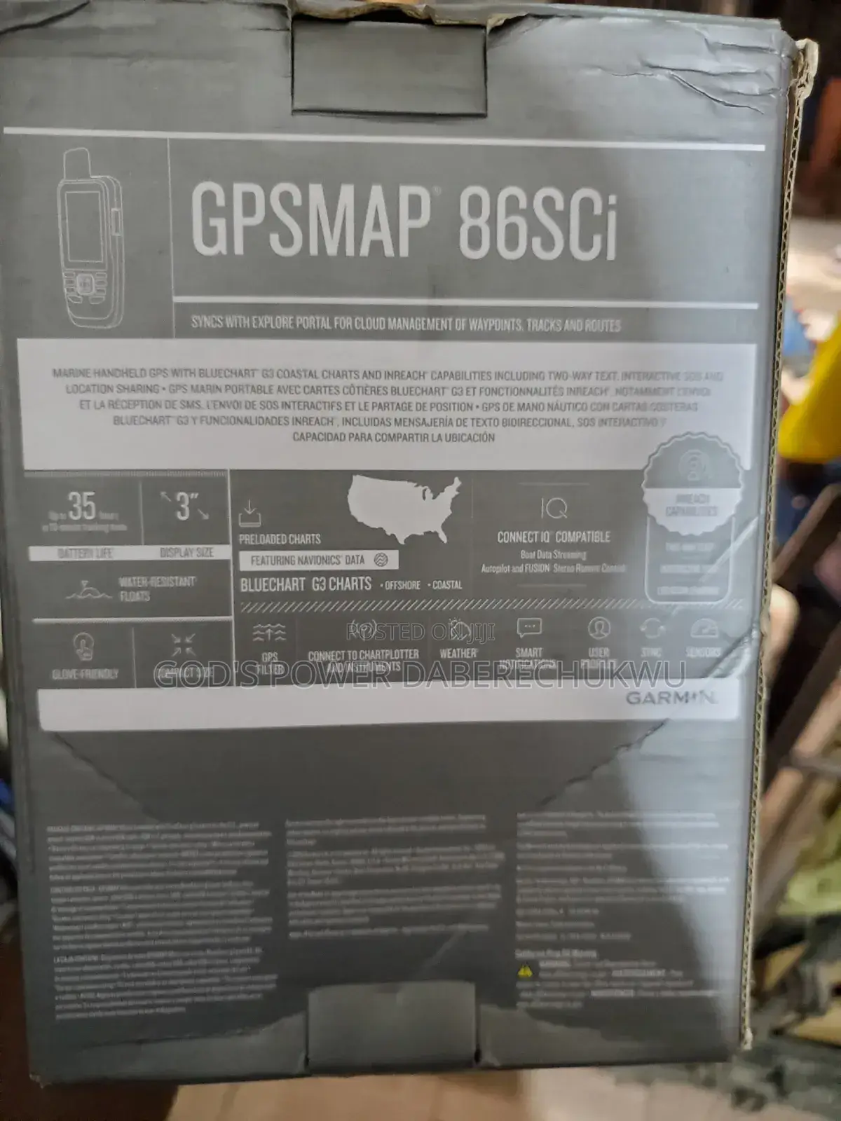 Garmin Gpsmap 86sci
