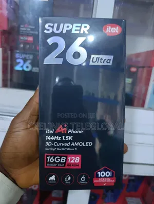 New Itel Super 26 Ultra 128 GB Gold