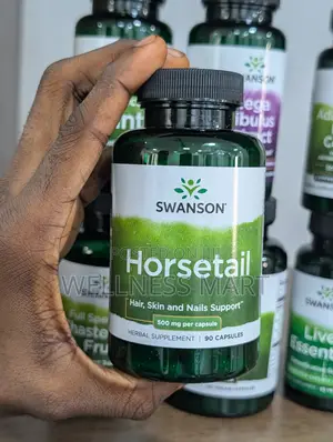 Swanson Horsetail 500mg 90 Caps | Hair Nails Bones | Lagos