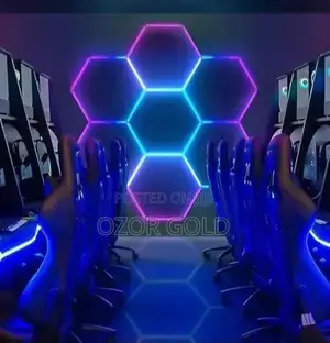 Hexagon Light By 6 Rgb
