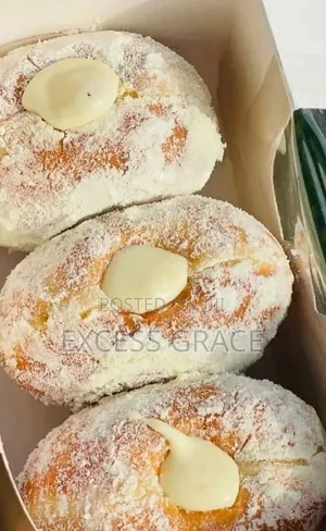 Freshly Made Milky Doughnuts