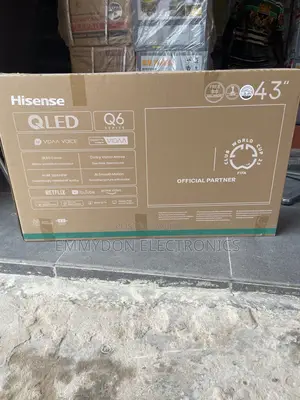 Hisense 43” Qled Tv With Advanced Picture Technology