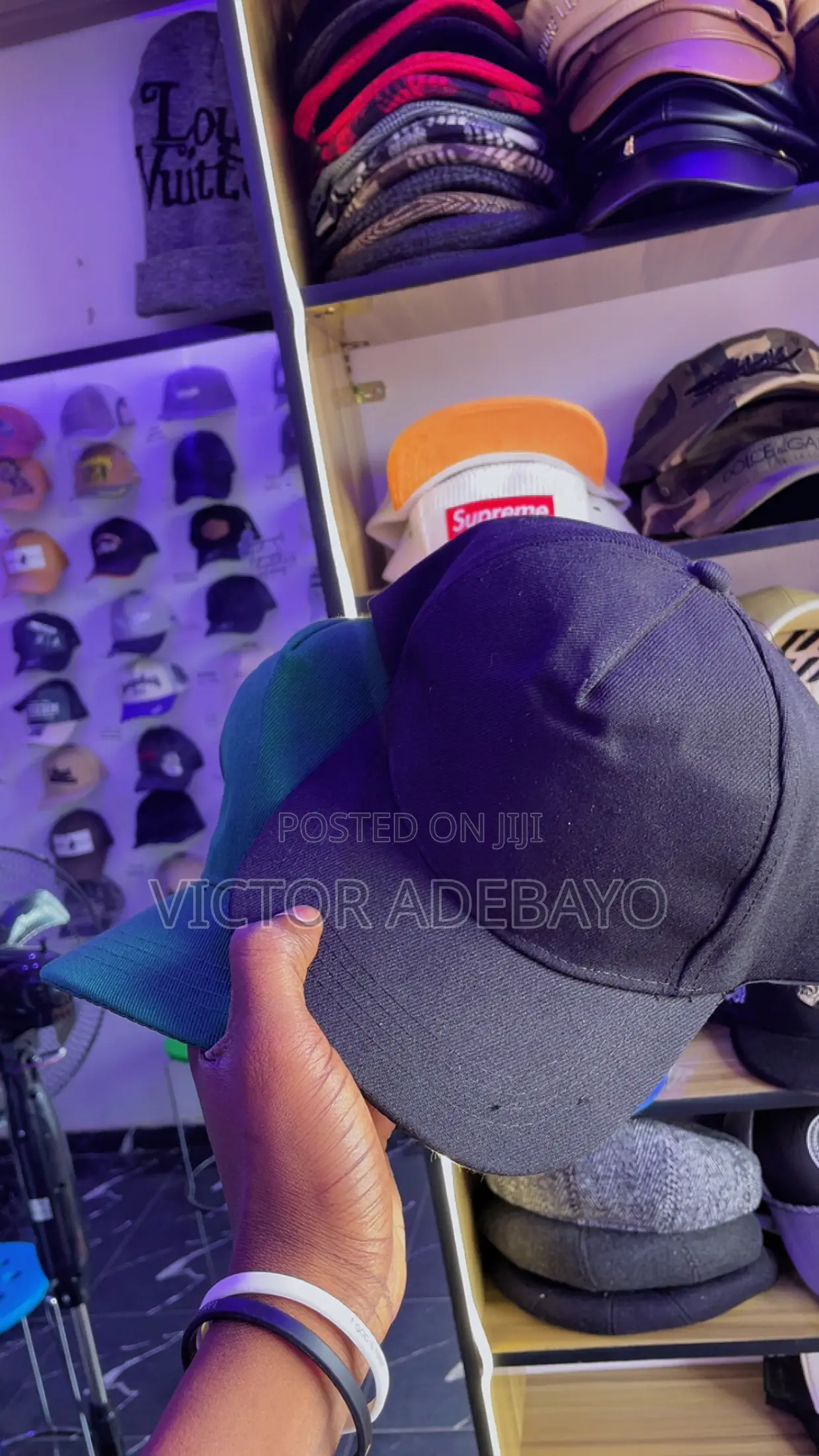 Plain Face Cap