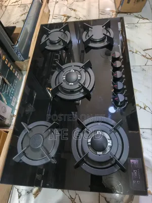 Bosch Inbuilt Premium Luxury 5 Burners Gas Hob 2 Big 3 Medium 90cm