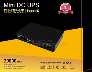 Power Supply Dc Ups Backup 20000mah