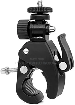 360-degree Rotating Handlebar Mount Phone Holder Clamp