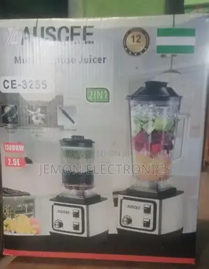 Auscee Ce-3255 2-in-1 Multi Purpose Juicer Blender 13000w Kitchen