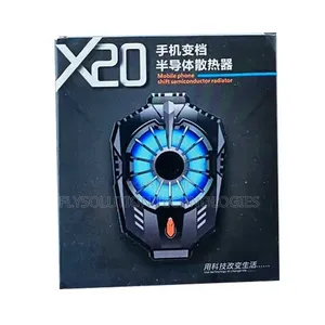 X20 Portable Mobile Cooling Fan for Pugb/Freefire Player Phone Cooler