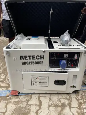 Retech Rdg12500se 10kva Generator Dependable Daily Power Supply