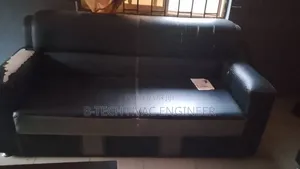 A 3 Seater Cushion Chair and Center Table Sales, Serious Buyer Only.